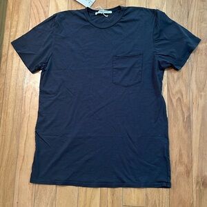 Groceries Apparel Charcoal Grey TShirt NWT Tee Small Organic Cotton USA Made